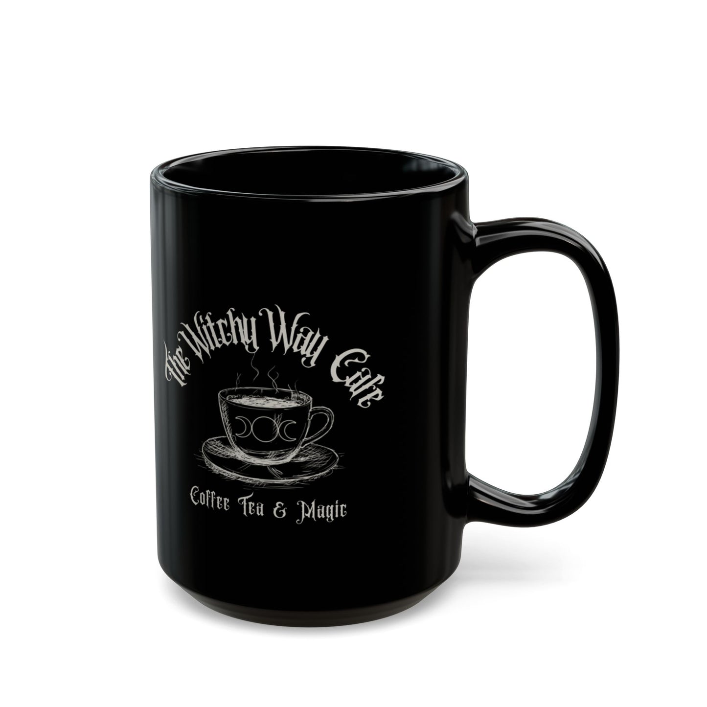 Witchy Way Café Mug (15 oz)